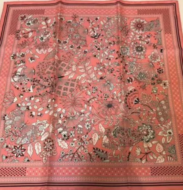 Fleurs Et Papillons De Tissus Bandana