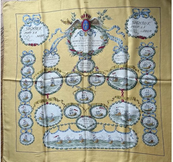 Tableau Representant Les Signaux De Correspondance Maritime