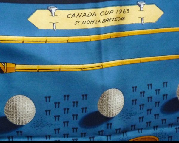 Golf Clubs Canada Cup 1963 Saint Nom la Breteche Limited Edition