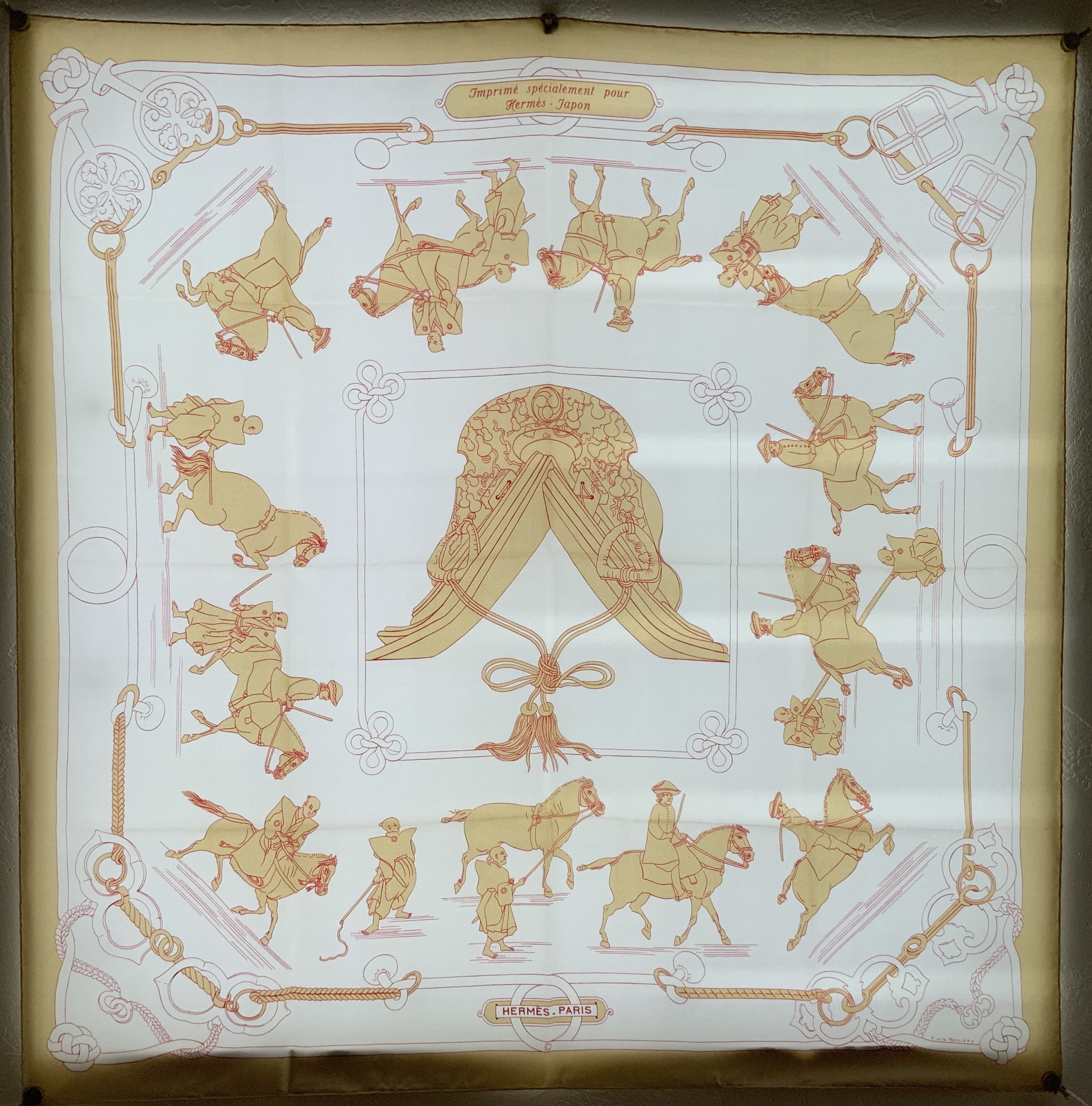 Equitation Japonaise Imprime Specialement Pour Hermes - Japon Limited Edition - Image 3