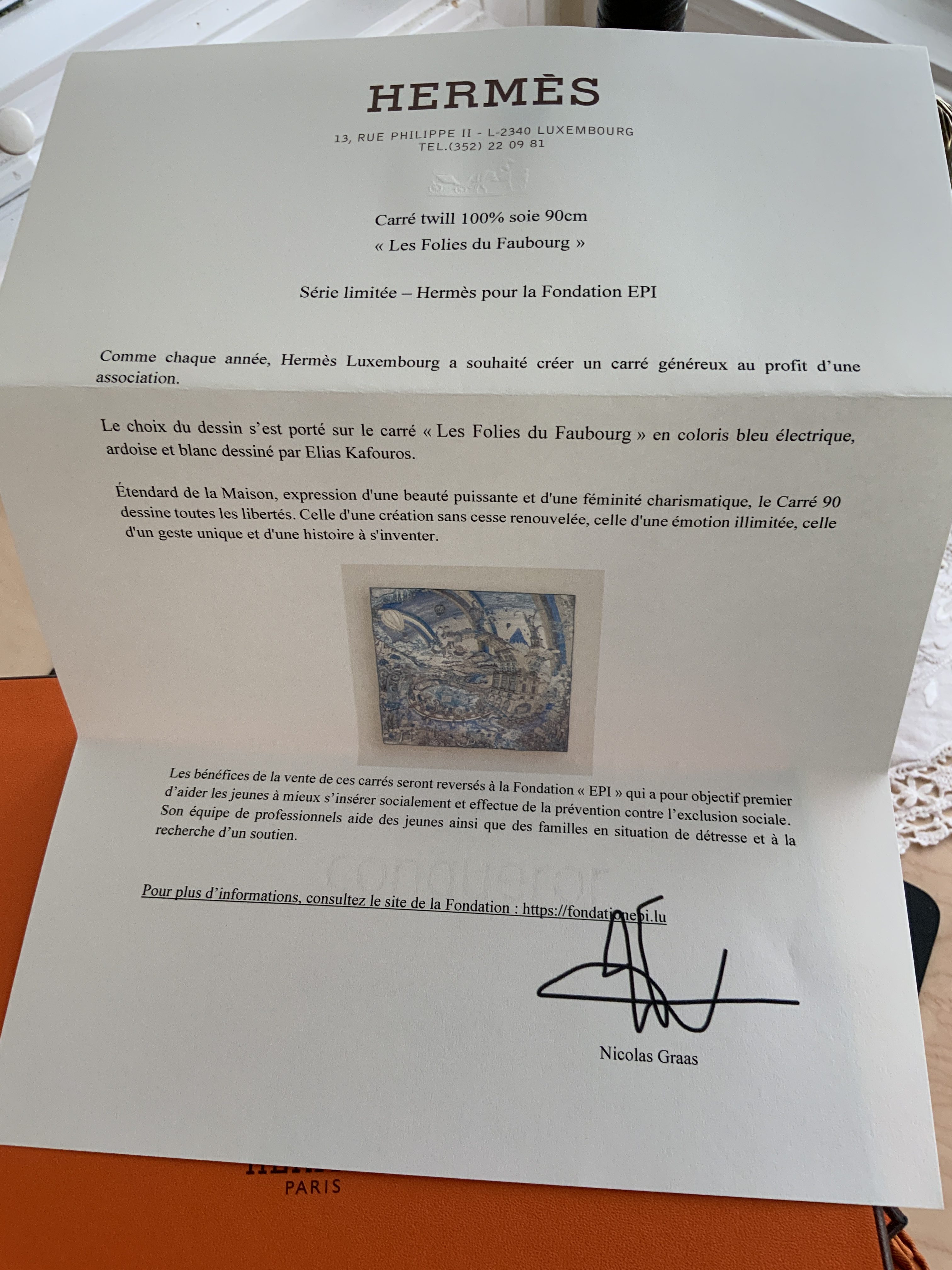 Folies Du Faubourg (Les) Hermes Pour La Foundation EPI Limited Edition - Image 13